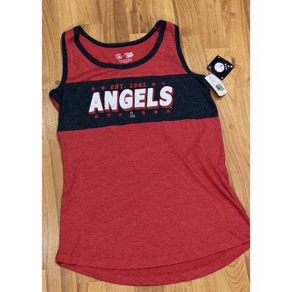 MLB Los Angeles Angels Tank Top Women’s S NWT - Picture 1 of 4